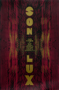 Son Lux at Joyful Noise Poster - 2-color screen print on archival black paper