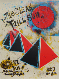 The Clean / Full Sun at the Bishop Poster - 4-color screen print